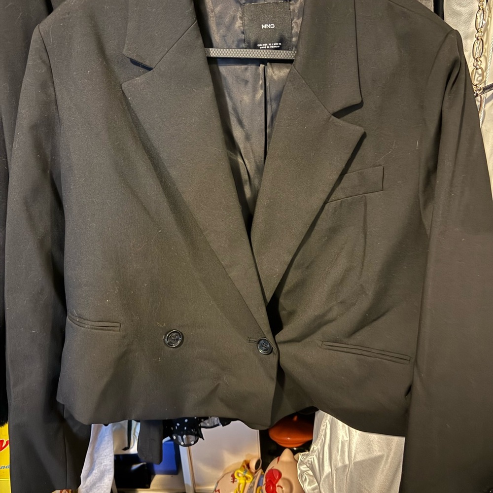 Mango Black Blazer